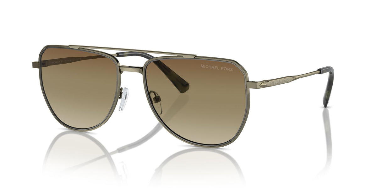 Michael Kors Whistler 0MK1155 1897GL 58 Shiny Olive/ Brown Olive Gradient