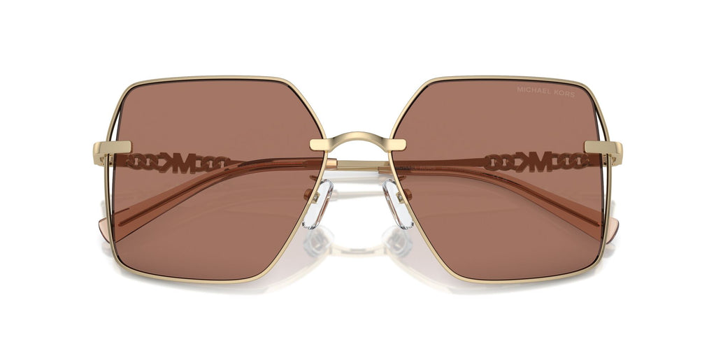 Michael Kors Sanya 0MK1157D 101403 58 Shiny Light Gold/ Light Brown Solid