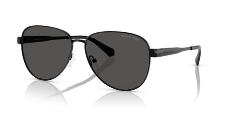 Michael Kors Biarritz 0MK1160 100587 59 Black Shiny/ Dark Grey Solid