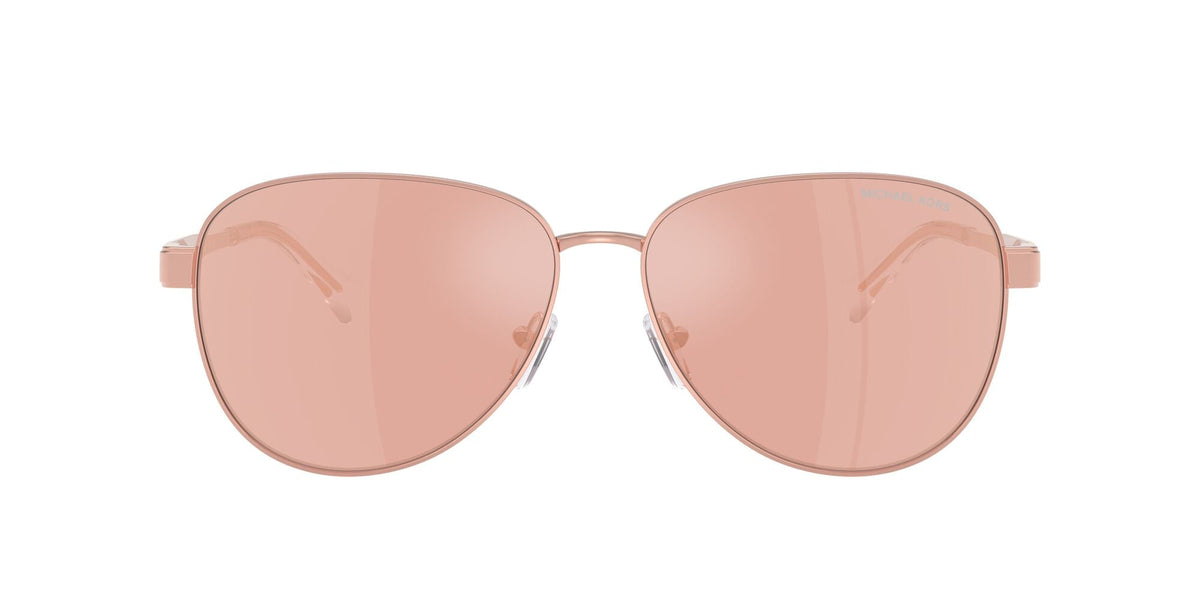 Michael Kors Biarritz 0MK1160 11086X 59 Rose Gold/ Rose Gold Mirror