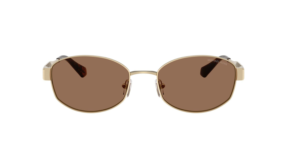 Michael Kors Monte Carlo 0MK1161 101473 56 Light Gold/ Brown Solid - Blue Star Eyewear