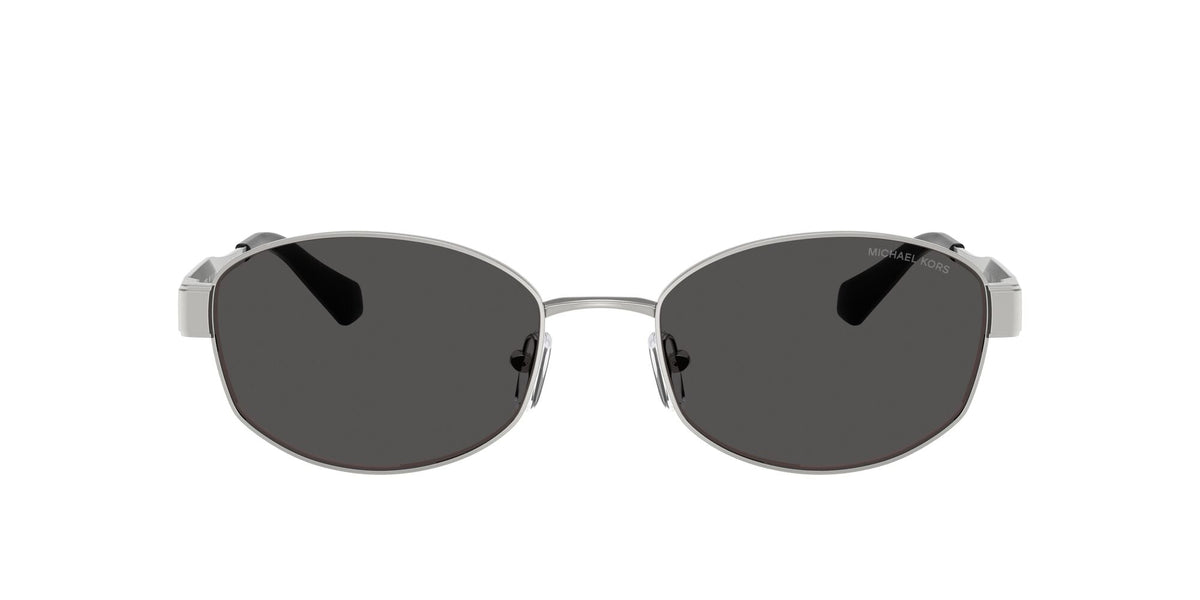 Michael Kors Monte Carlo 0MK1161 189387 56 Silver/ Dark Grey Solid - Blue Star Eyewear