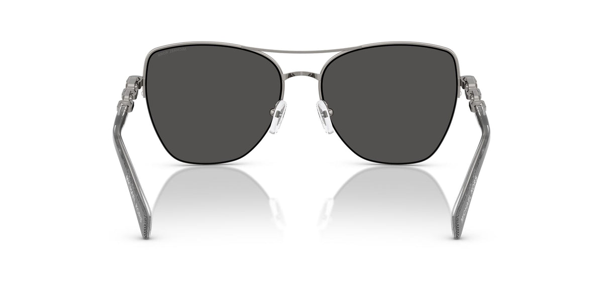 Michael Kors Dorado Beach MK1163 100287 57 Gunmetal Shiny / Dark Grey Solid