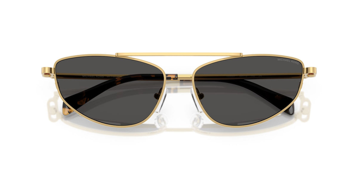 Michael Kors Buenos Aires MK1164 189687 60 Yellow Gold Shiny / Dark Grey Solid
