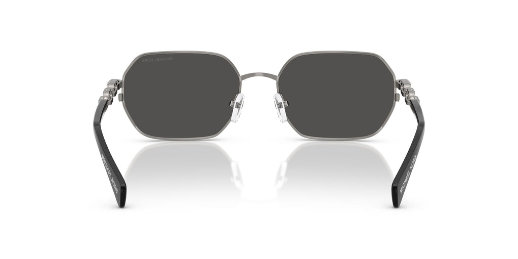 Michael Kors Saint Martin MK1165 100287 57 Gunmetal Shiny / Dark Grey Solid