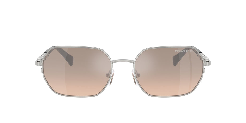 Michael Kors Saint Martin MK1165 18933D 57 Silver Shiny / Khaki Silver Gradient