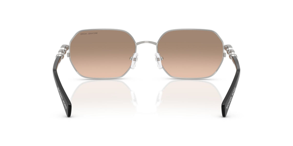 Michael Kors Saint Martin MK1165 18933D 57 Silver Shiny / Khaki Silver Gradient