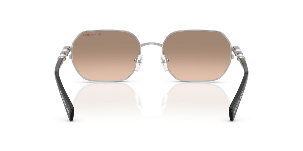 Michael Kors Saint Martin MK1165 18933D 57 Silver Shiny / Khaki Silver Gradient