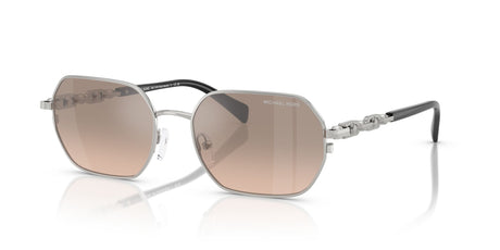 Michael Kors Saint Martin MK1165 18933D 57 Silver Shiny / Khaki Silver Gradient