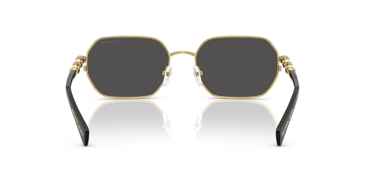 Michael Kors Saint Martin MK1165 189687 57 Yellow Gold Shiny / Dark Grey Solid