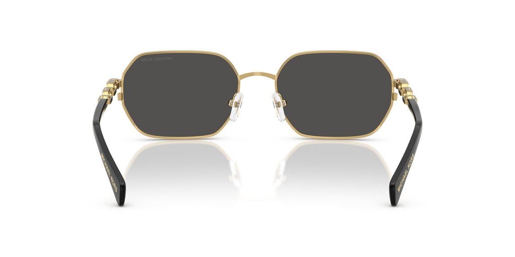 Michael Kors Saint Martin MK1165 189687 57 Yellow Gold Shiny / Dark Grey Solid