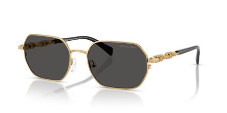 Michael Kors Saint Martin MK1165 189687 57 Yellow Gold Shiny / Dark Grey Solid