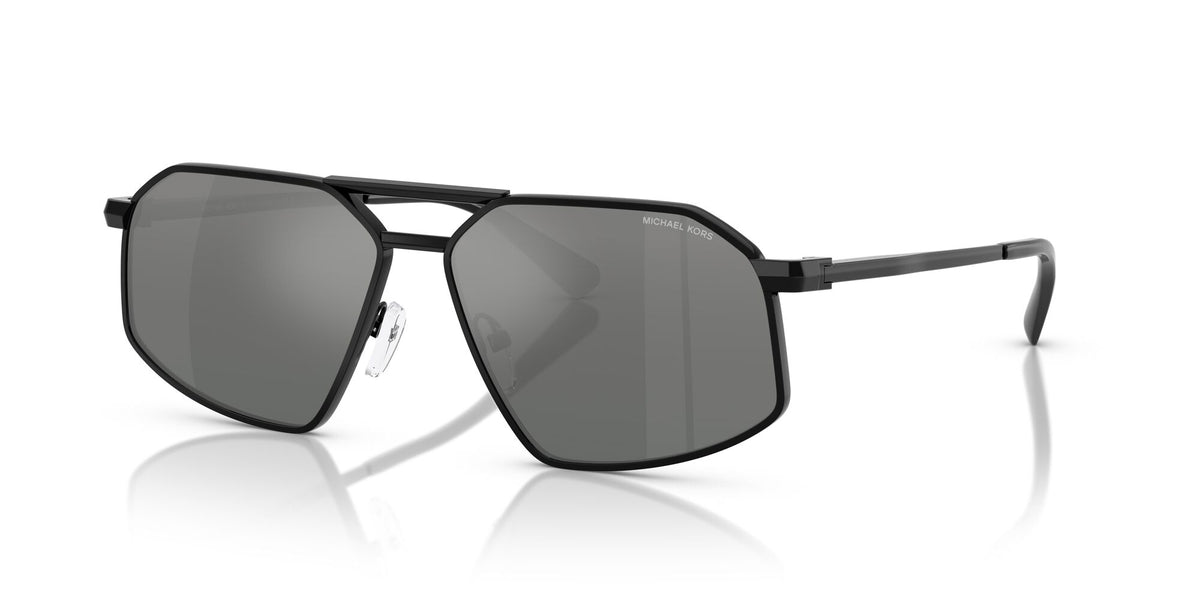 Michael Kors Mar Vista MK1167 100588 60 Black Shiny / Silver Flash Gradient