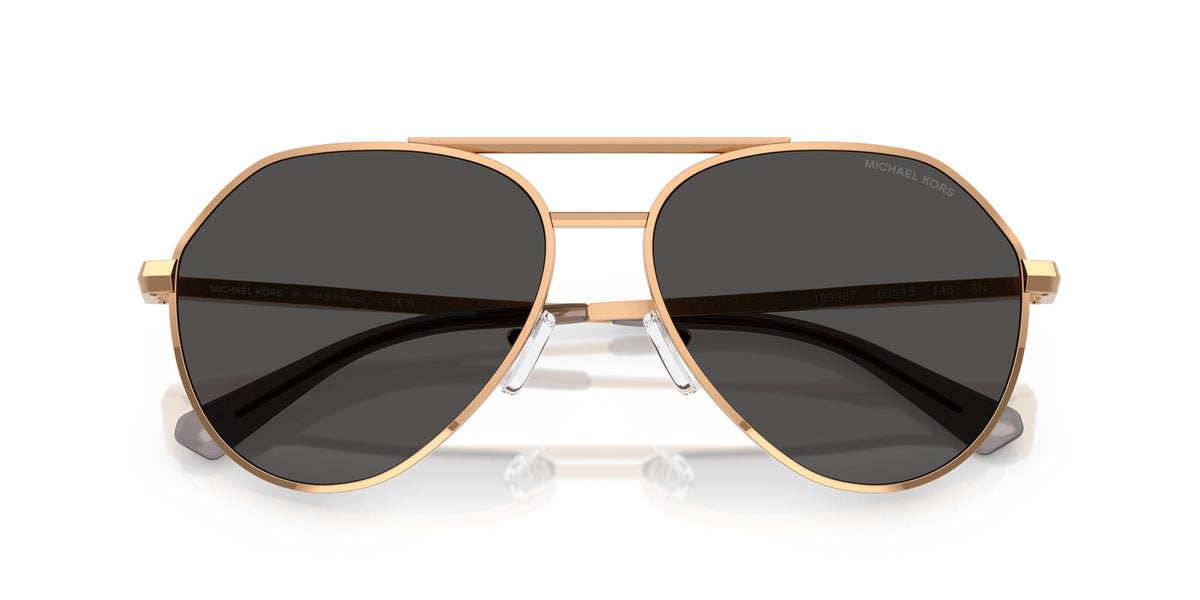 Michael Kors Brentwood MK1168 189987 58 Beige Gold / Dark Grey Solid