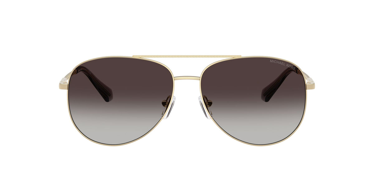 Michael Kors Perledo 0MK1172 10148G 58 Light Gold/ Grey Gradient