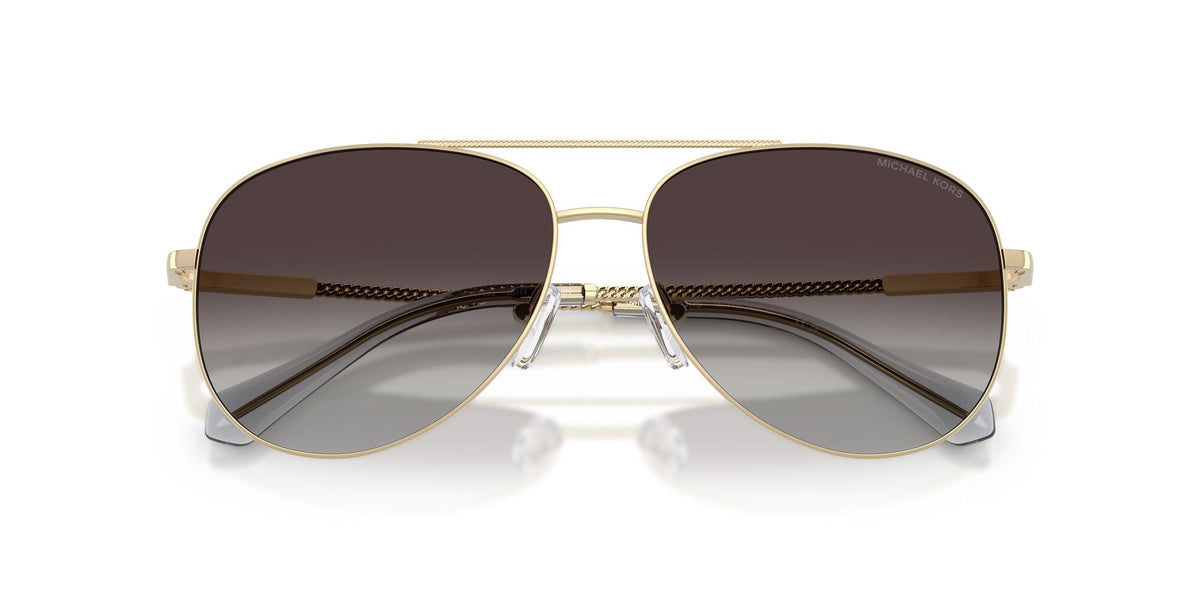 Michael Kors Perledo 0MK1172 10148G 58 Light Gold/ Grey Gradient
