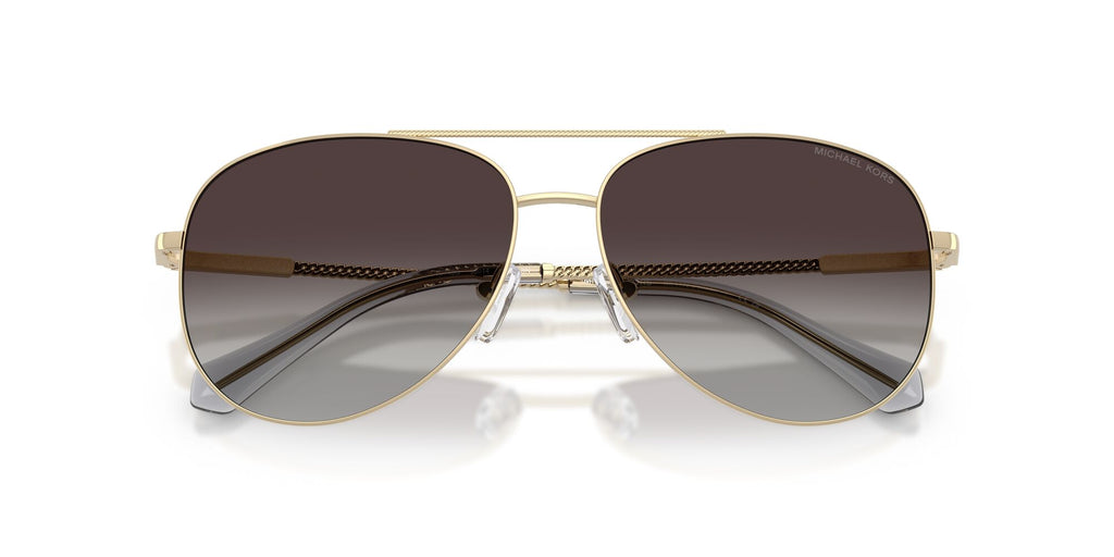 Michael Kors Perledo 0MK1172 10148G 58 Light Gold/ Grey Gradient