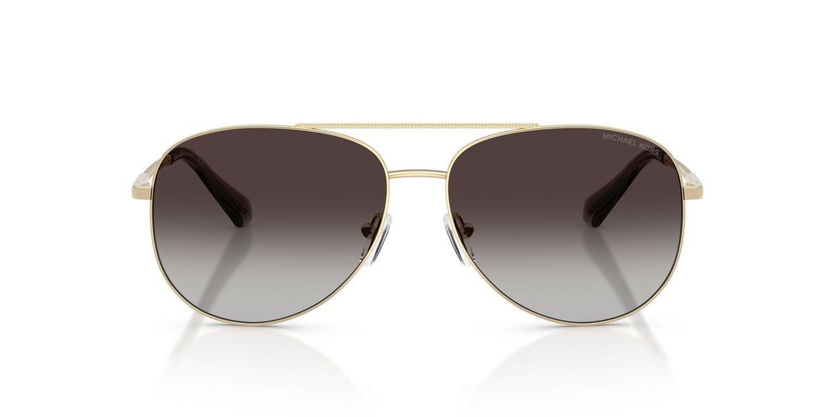 Michael Kors Perledo 0MK1172 10148G 58 Light Gold/ Grey Gradient