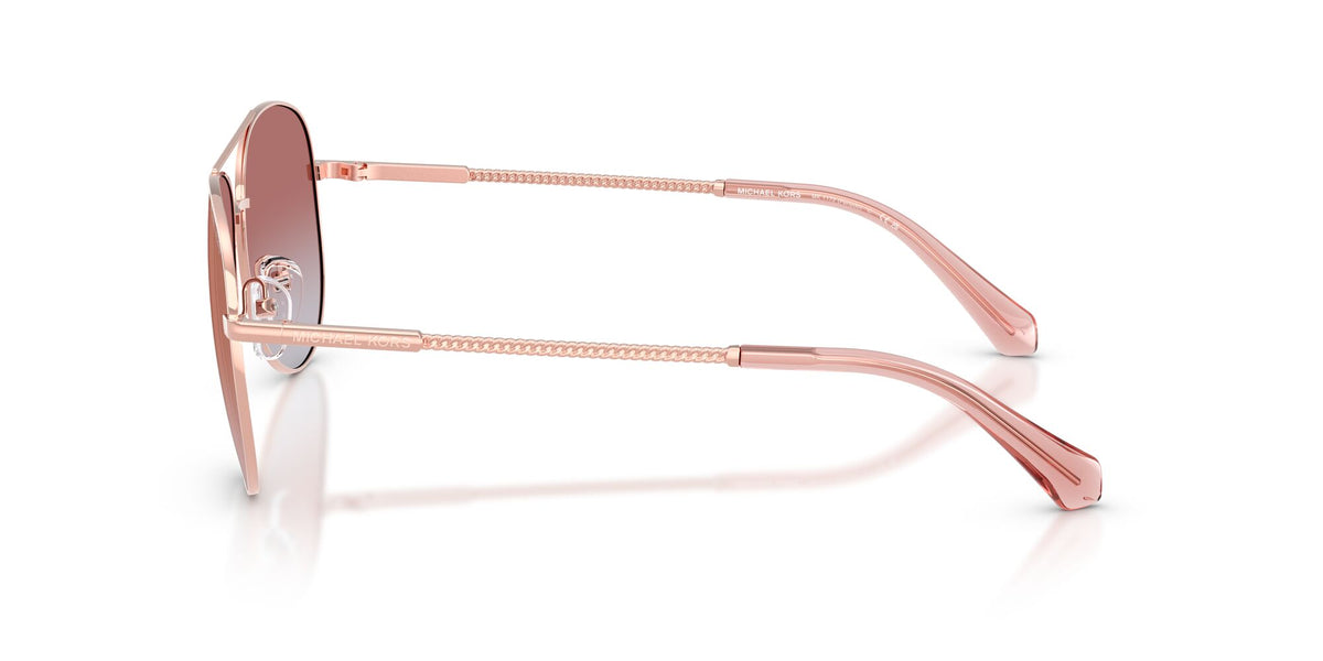 Michael Kors Perledo 0MK1172 11086F 58 Rose Gold/ Pink Gradient Mirror Pink