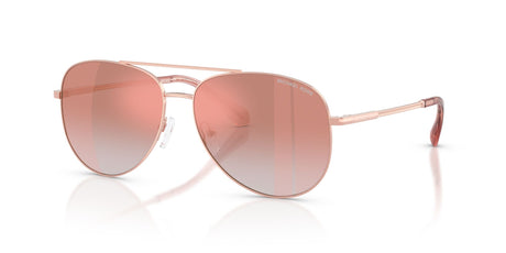 Michael Kors Perledo 0MK1172 11086F 58 Rose Gold/ Pink Gradient Mirror Pink