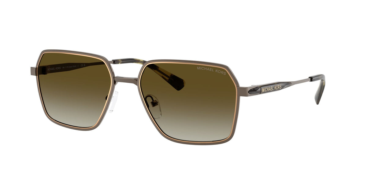 Michael Kors Dana Point 0MK1176 10017Z 57 Matte Husk/ Olive Gradient