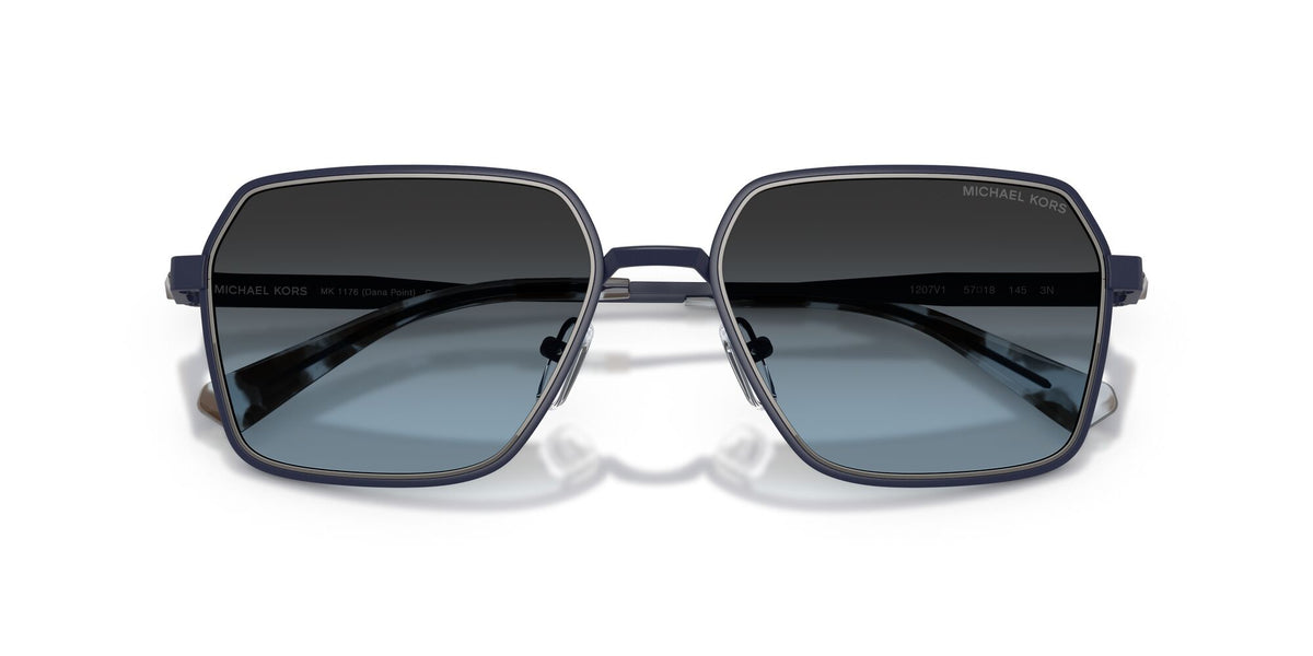 Michael Kors Dana Point 0MK1176 1207V1 57 Matte Navy/ Blue Gradient