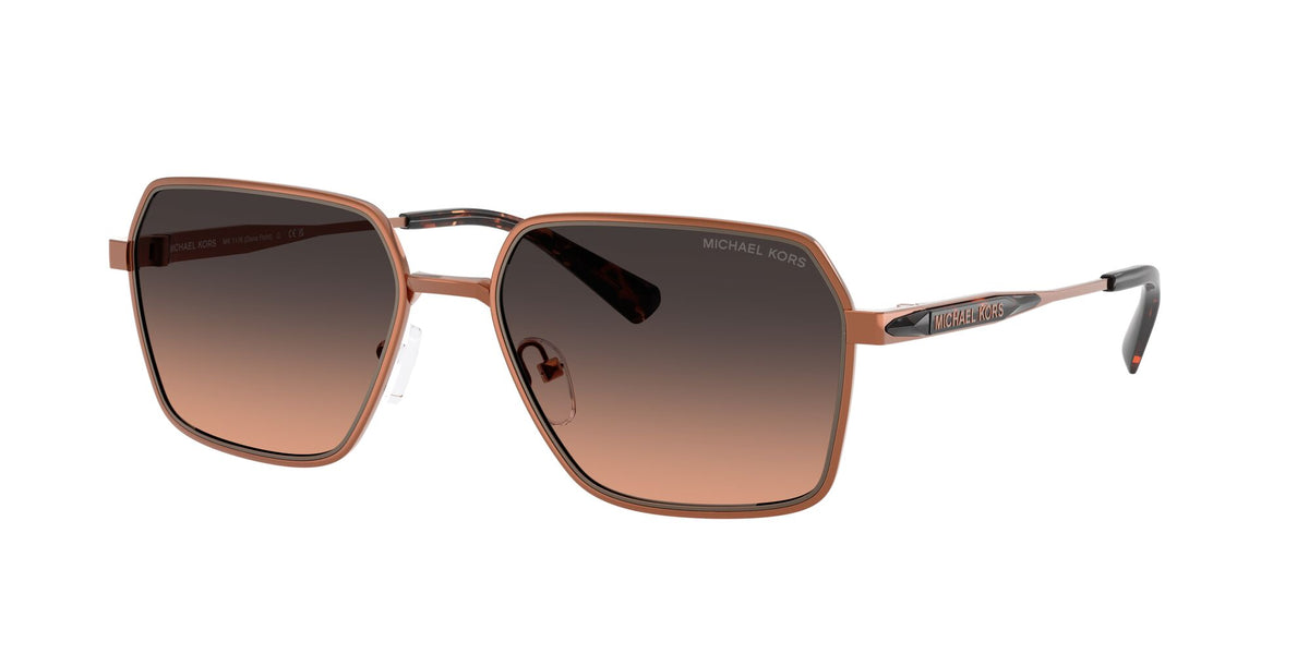 Michael Kors Dana Point 0MK1176 19000L 57 Shiny Copper/ Brown Gradient