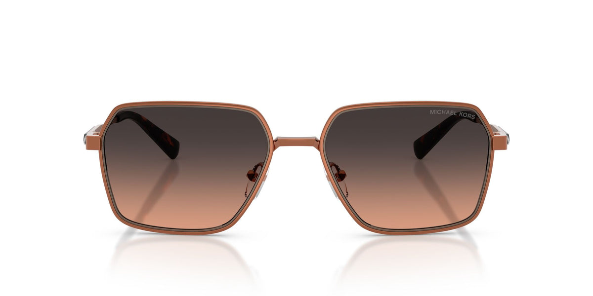 Michael Kors Dana Point 0MK1176 19000L 57 Shiny Copper/ Brown Gradient