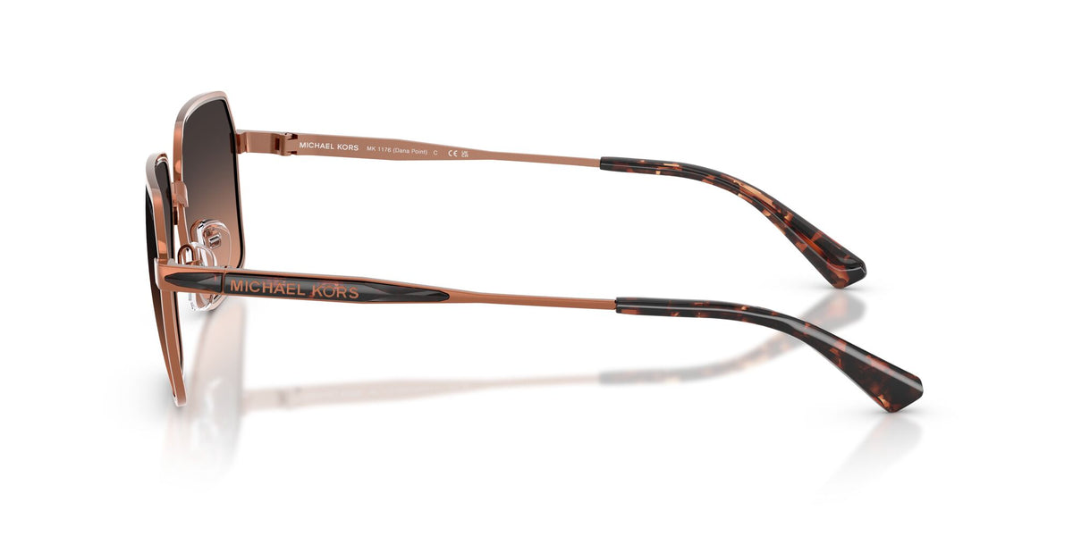 Michael Kors Dana Point 0MK1176 19000L 57 Shiny Copper/ Brown Gradient