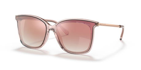 Michael Kors Zermatt 0MK2079U 31756F 61 Pink Transparent/ Rose Gold Gradient Mirror