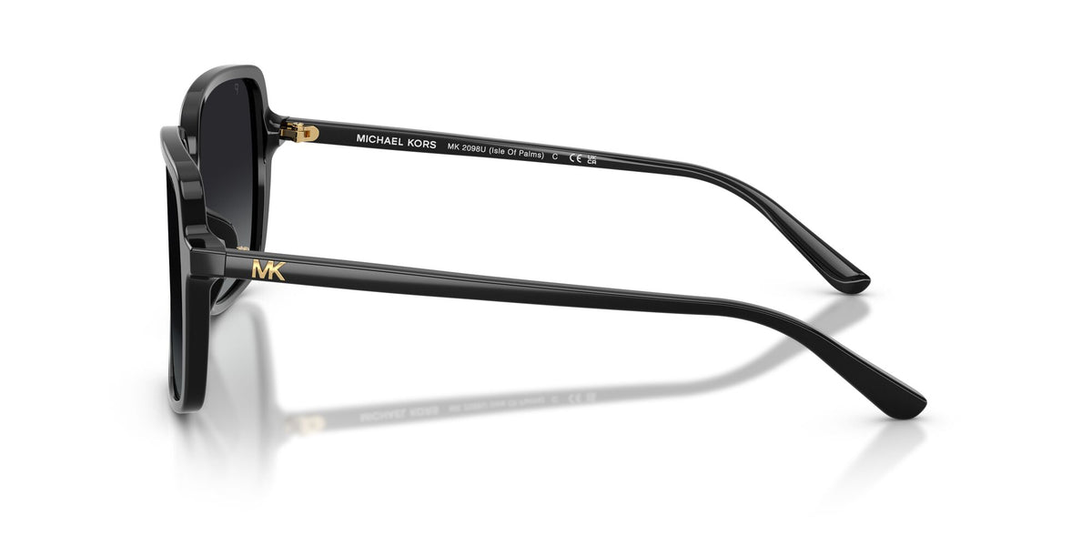 Michael Kors Isle Of Palms 0MK2098U 3781T3 56 Black/ Grey Gradient Polarized