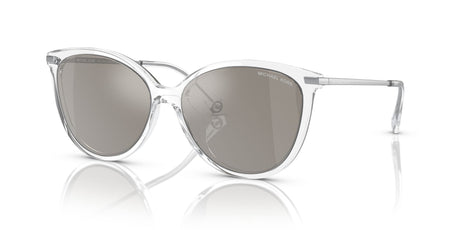 Michael Kors Dupont 0MK2184U 30156G 58 Clear Transparent/ Silver Mirror 58 / Polyamide / Injected / Metal