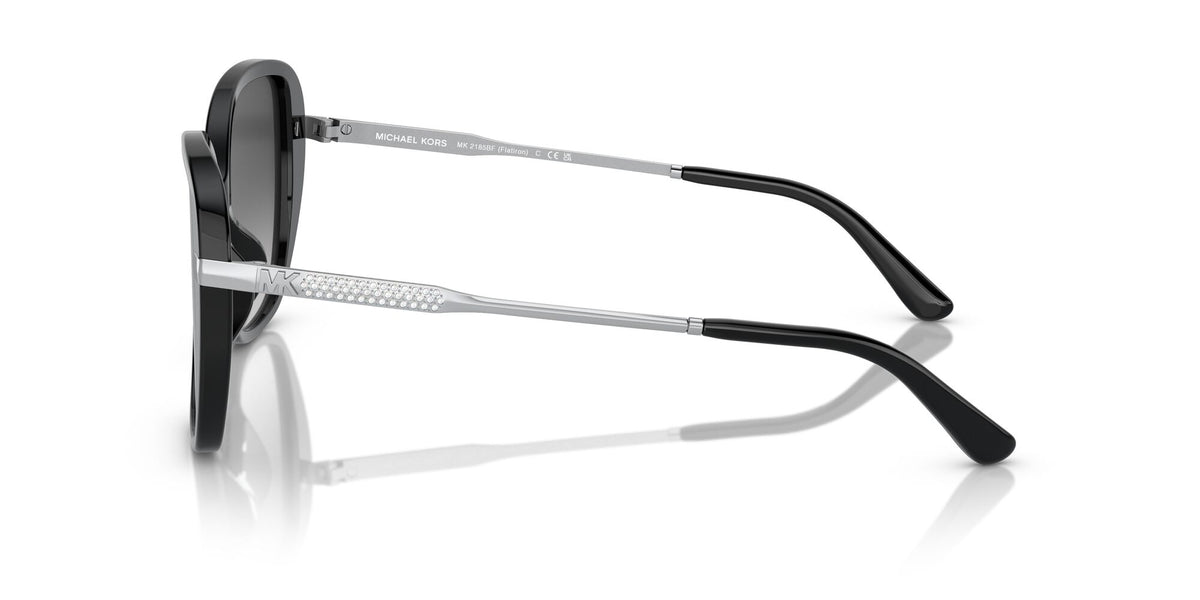 Michael Kors Flatiron 0MK2185BF 30058G 57 Black/ Dark Grey Gradient 57 / Polyamide / Acetate / Metal