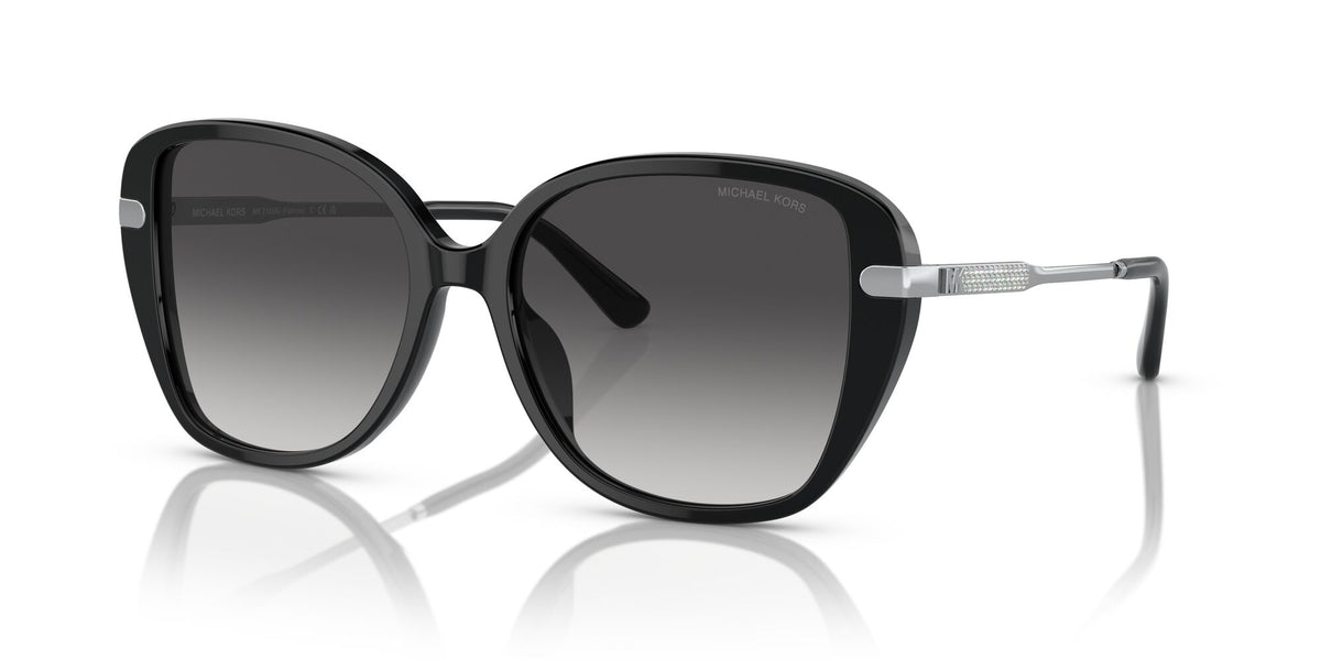 Michael Kors Flatiron 0MK2185BU 30058G 56 Black/ Dark Grey Gradient 56 / Polyamide / Acetate / Metal
