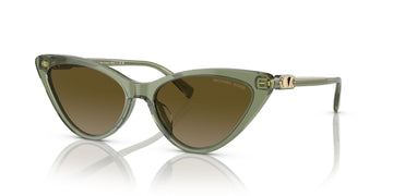 Michael Kors Harbour Island 0MK2195U 394413 56 Green Transparent/ Green Gradient 56 / Polyamide Bio / Acetate / Acetate