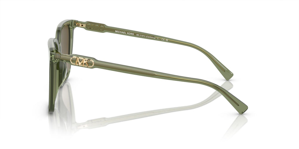 Michael Kors Canberra 0MK2197U 394413 56 Green Transparent/ Green Gradient 56 / Polyamide Bio / Acetate / Acetate