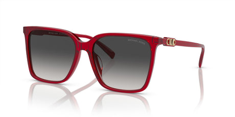 Michael Kors Canberra 0MK2197U 39558G 56 Red/ Dark Grey Gradient 56 / Polyamide Bio / Acetate / Acetate