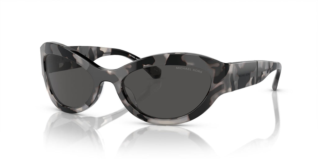 Michael Kors Burano 0MK2198 394587 59 Black And White Tortoise/ Dark Grey Solid 59 / Polyamide / Acetate / Acetate