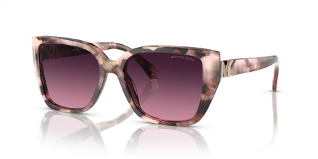 Michael Kors Acadia 0MK2199 3946F4 55 Pink Pearlized Tortoise/ Burgundy Gradient Polar 55 / Cr39 / Acetate / Metal