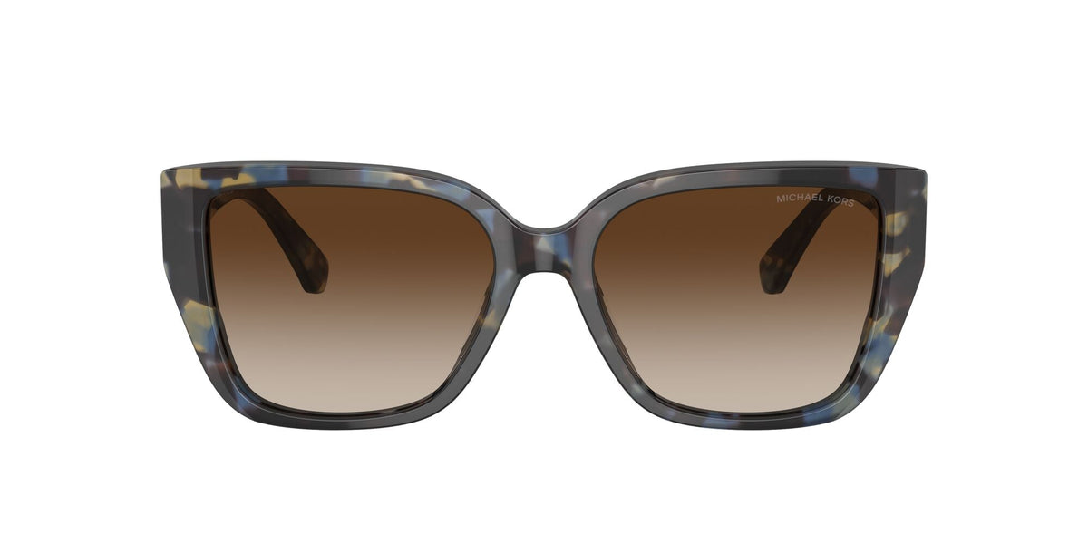 Michael Kors Acadia 0MK2199 395213 55 Bright Blue Tortoise/ Brown Gradient - Blue Star Eyewear