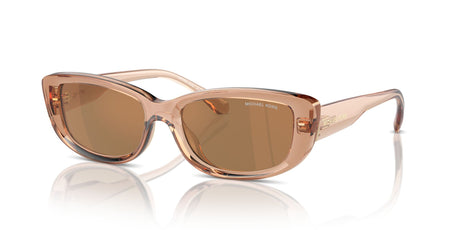 Michael Kors Asheville 0MK2210U 3999/O 54 Brown Transparent/ Brown Black