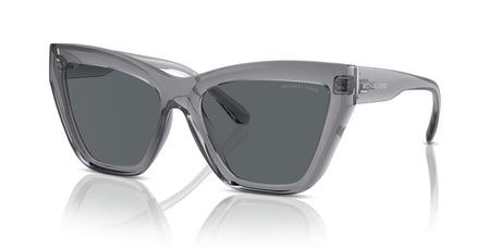Michael Kors Dubai 0MK2211U 397087 57 Blue Transparent/ Dark Grey Solid