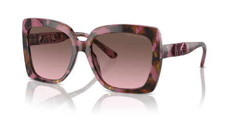 Michael Kors Nice 0MK2213 39989T 57 Plum Graphic Tortoise/ Cordovan Gradient