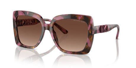 Michael Kors Nice 0MK2213 3998T5 57 Plum Graphic Tortoise/ Brown Gradient Polarized