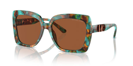 Michael Kors Nice 0MK2213 400073 57 Teal Graphic Tortoise/ Amber Solid