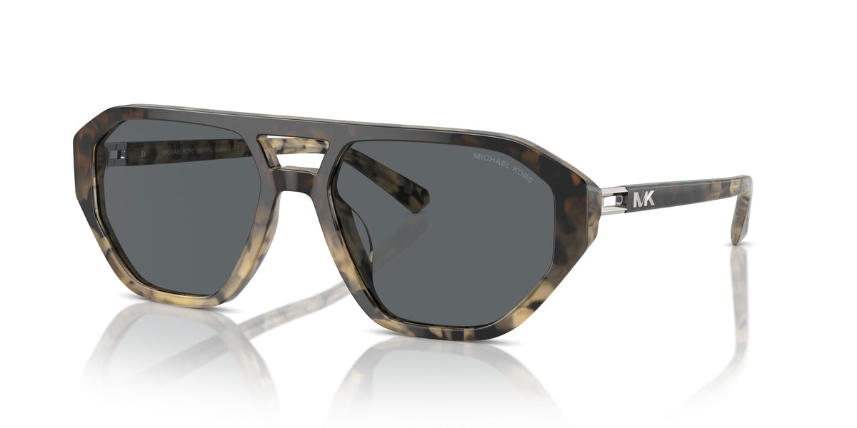 Michael Kors Zurich 0MK2219U 394287 57 Black Grey Gradient Tortoise/ Dark Grey Solid