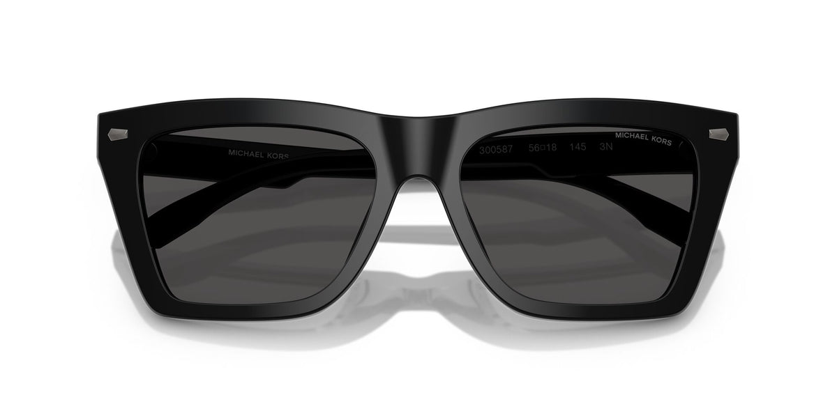 Michael Kors Pebble Beach 0MK2225U 300587 56 Black/ Dark Grey Solid
