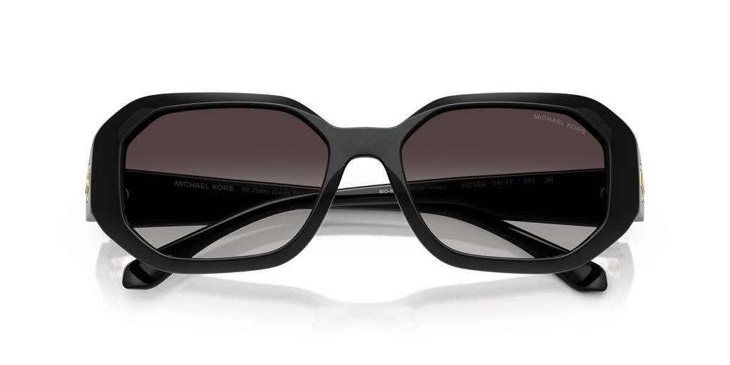 Michael Kors Siesta Key MK2240U 30058G 54 Black / Dark Grey Gradient