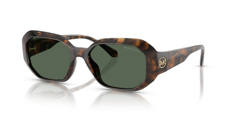 Michael Kors Siesta Key MK2240U 300671 54 Dark Tortoise / Green Solid