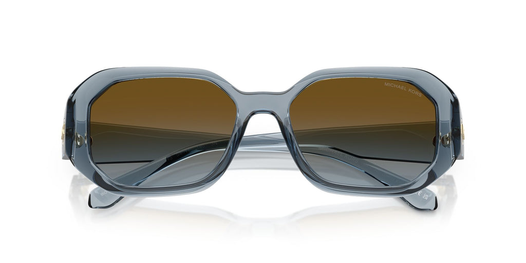 Michael Kors Siesta Key MK2240U 401413 54 Denim Transparent / Brown Blue Gradient